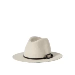 Brunello Cucinelli Felt fedora with monili in Panama | Hats | Coveti