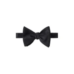 Brunello Cucinelli Flannel bowtie in Blue | Ties & Bow Ties | Coveti