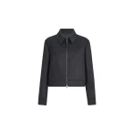 Brunello Cucinelli Flannel outerwear jacket in Anthracite