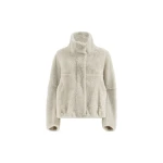 Brunello Cucinelli Fuzzy shearling outerwear jacket in Grey