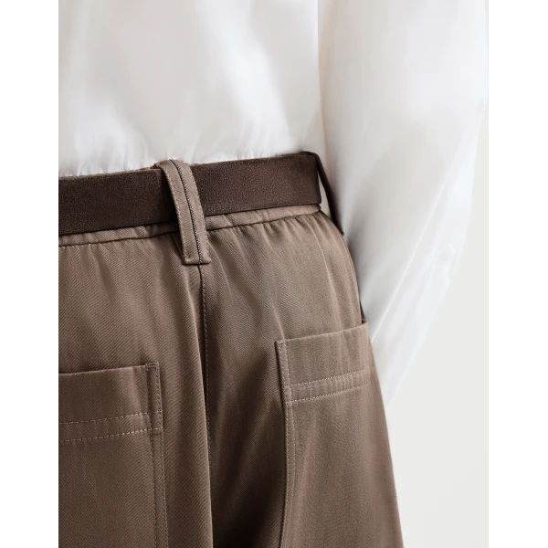 Beige Shorts