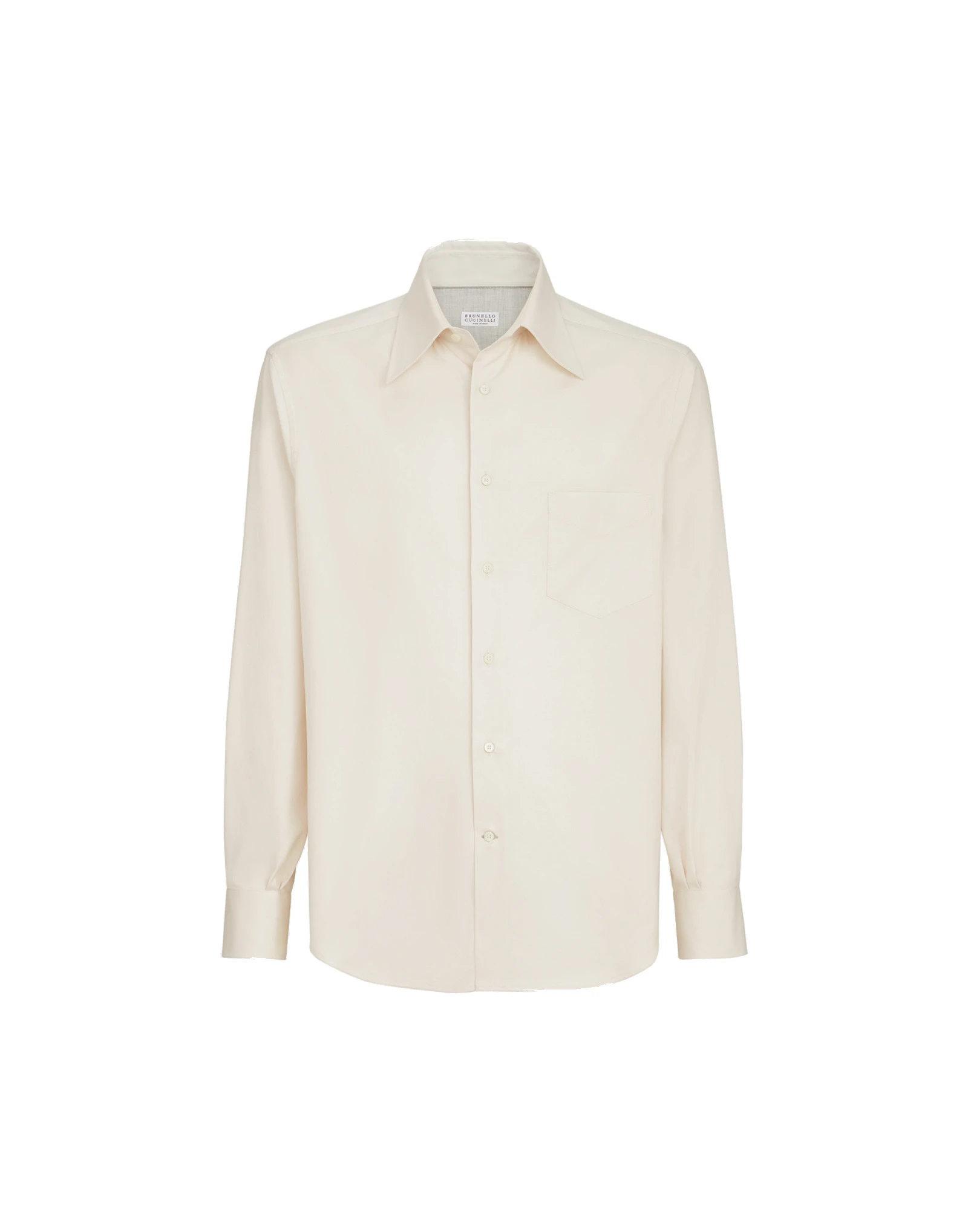 Brunello Cucinelli Garment-dyed twill shirt in Panama Brunello Cucinelli Garment-dyed twill shirt in Panama | Shirts | Coveti