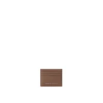 Brunello Cucinelli Grained calfskin card case in Brown Gianduia | Wallets & Purses | Coveti