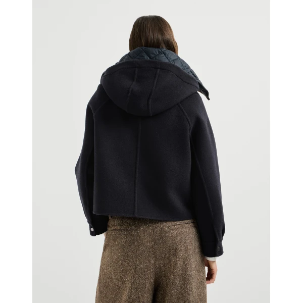 Brunello Cucinelli Handcrafted outerwear jacket in Cobalt