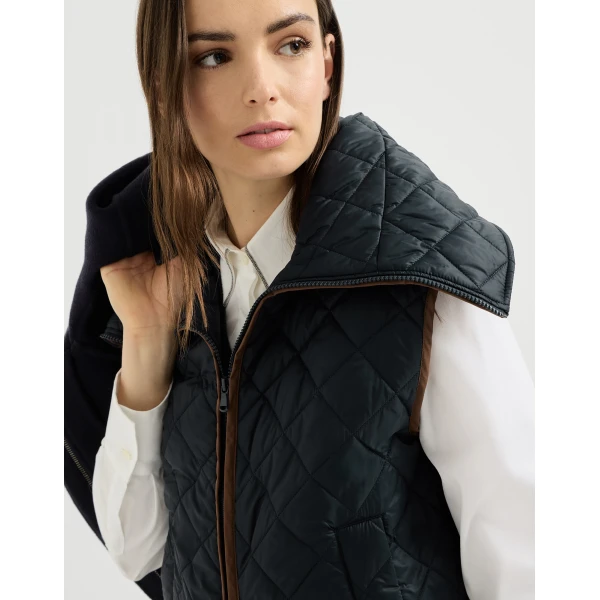 Brunello Cucinelli Handcrafted outerwear jacket in Cobalt