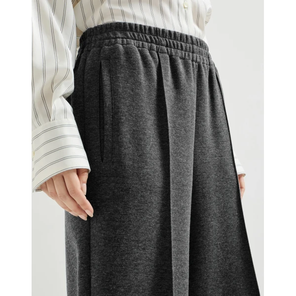 Brunello Cucinelli Interlock track trousers in Anthracite