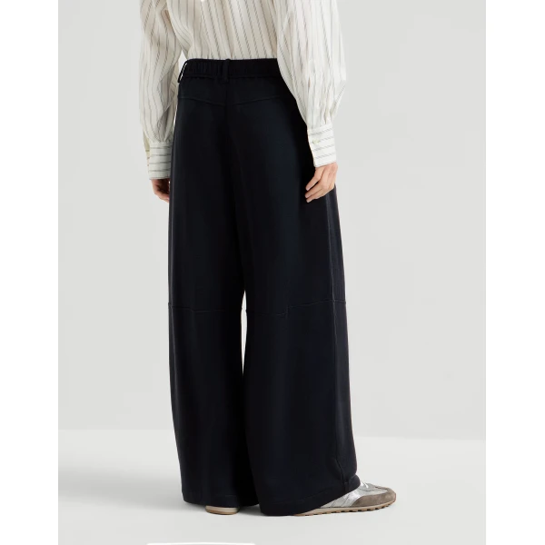 Brunello Cucinelli Interlock track trousers in Cobalt