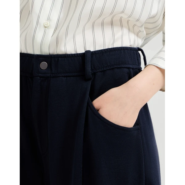 Brunello Cucinelli Interlock track trousers in Cobalt