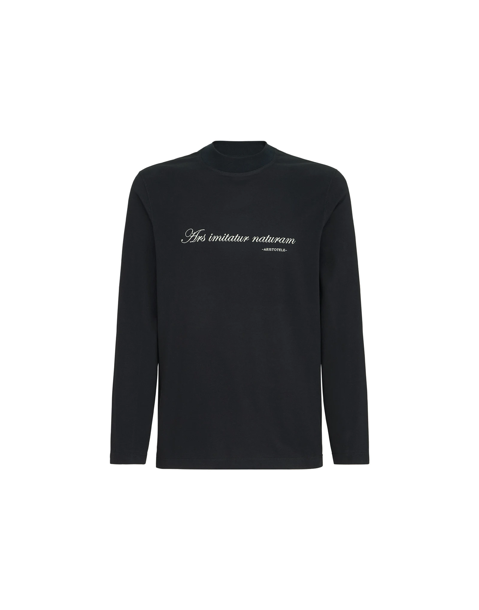 Brunello Cucinelli Jersey mock neck T-shirt in Navy Blue Brunello Cucinelli Jersey mock neck T-shirt in Navy Blue | T-shirts | Coveti