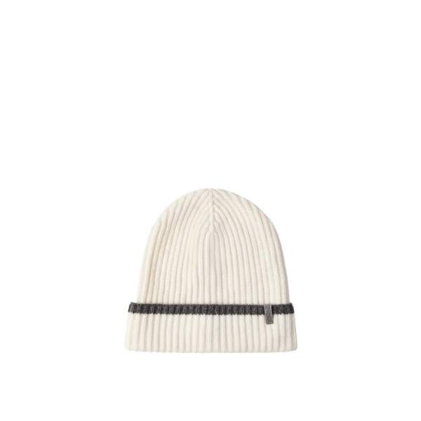 Brunello Cucinelli Knit beanie in Panama | Hats | Coveti