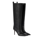 Brunello Cucinelli Leather boots in Black | Boots | Coveti