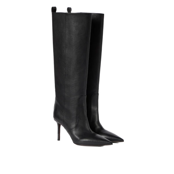 Leather boots in Black