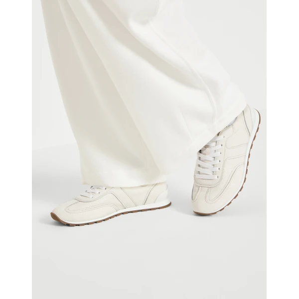 Leather runners in Butter - Image 5