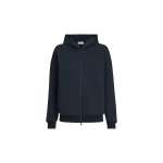 Brunello Cucinelli Lightweight French terry sweatshirt in Blue