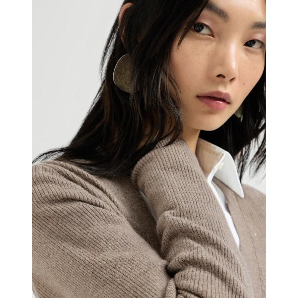 Beige Knitwear