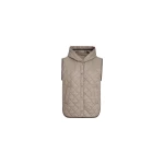 Brunello Cucinelli Lightweight nylon quilted vest in Light Brown