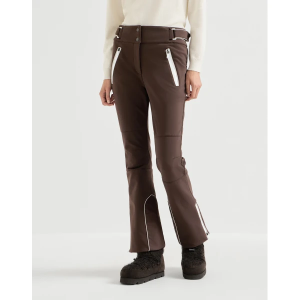 Brunello Cucinelli Mountain trousers in Brown, view 2 | Pants | Coveti
