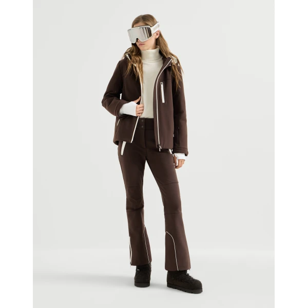 Brunello Cucinelli Mountain trousers in Brown, view 6 | Pants | Coveti