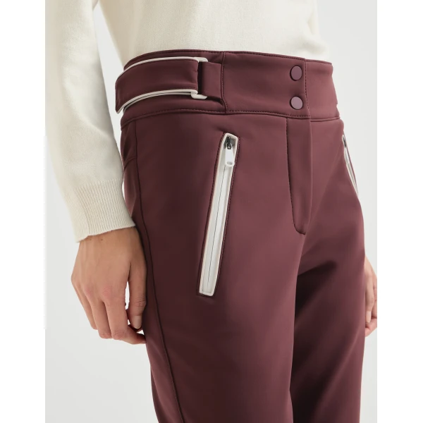 Brunello Cucinelli Mountain trousers in Cherry, view 4 | Pants | Coveti