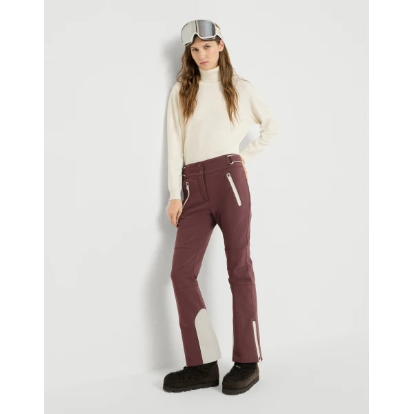 Brunello Cucinelli Mountain trousers in Cherry, view 5 | Pants | Coveti