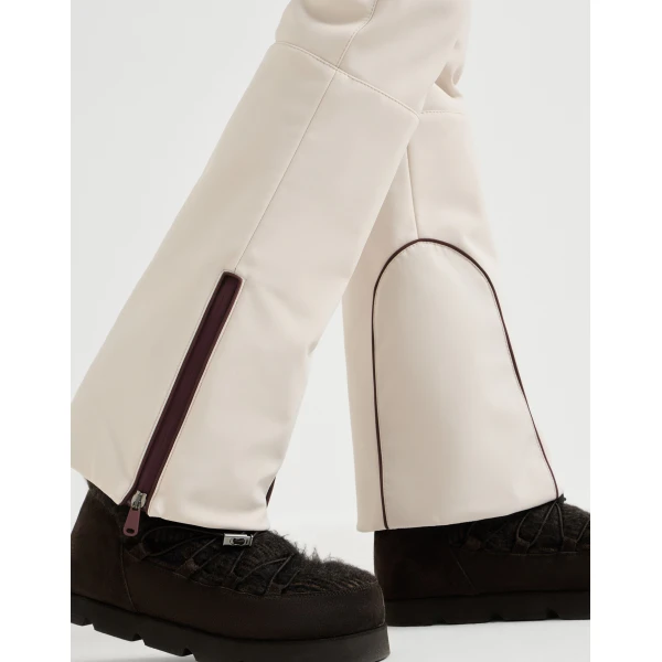 Brunello Cucinelli Mountain trousers in Panama, view 4 | Pants | Coveti