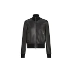 Brunello Cucinelli Nappa leather jacket in Black