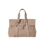 Brunello Cucinelli Nubuck Country Weekender bag in Brown | Travel Bags | Coveti