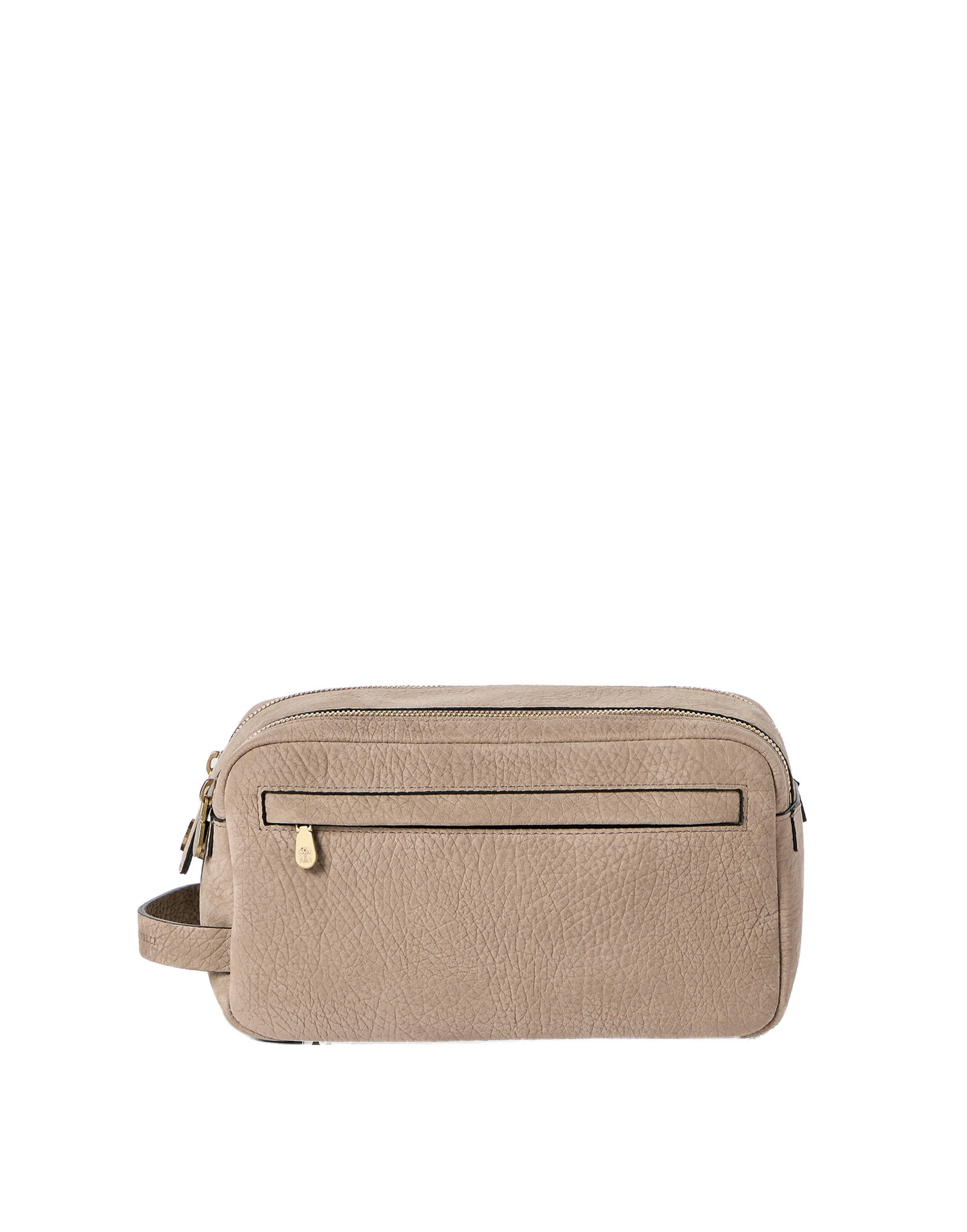 Brunello Cucinelli Nubuck beauty case in Brown Brunello Cucinelli Nubuck beauty case in Brown | Cases | Coveti