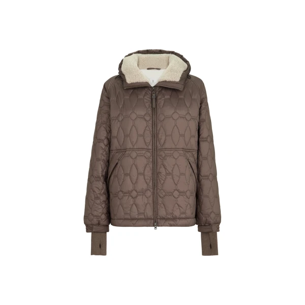 Brunello Cucinelli Nylon outerwear in Coffee | Jackets | Coveti