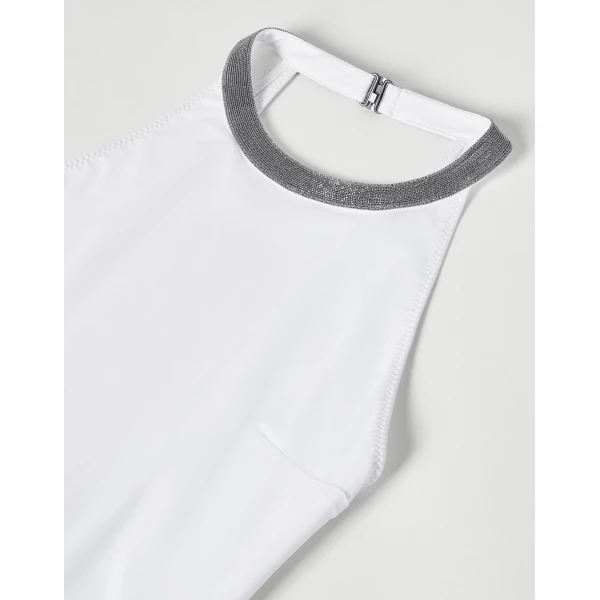 One-piece swimsuit in White - Image 4