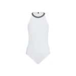 Brunello Cucinelli One-piece swimsuit in White