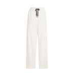 Brunello Cucinelli Pique Track trousers in White