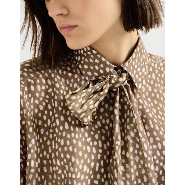 Pongee shirt in Dattero - Image 4