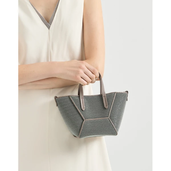 Precious BC Duo mini bag in Grey - Image 4