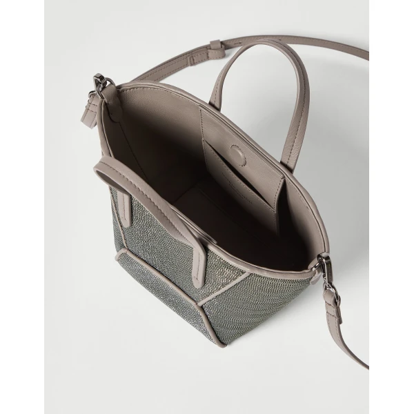 Precious BC Duo mini bag in Grey - Image 5