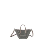 Brunello Cucinelli Precious BC Duo mini bag in Grey