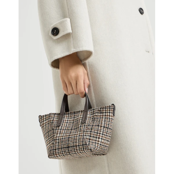 Prince of Wales BC Duo mini bag in Brown - Image 4