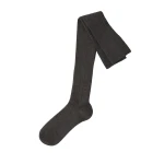 Brunello Cucinelli Rib knit socks in Lignite Grey | Accessories | Coveti