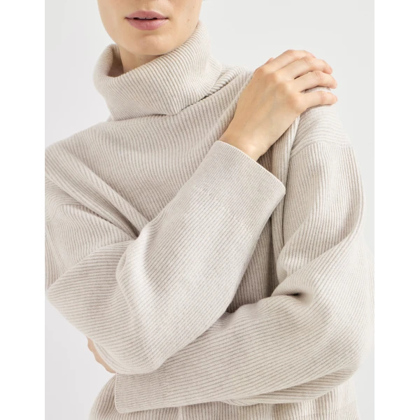 Beige Knitwear