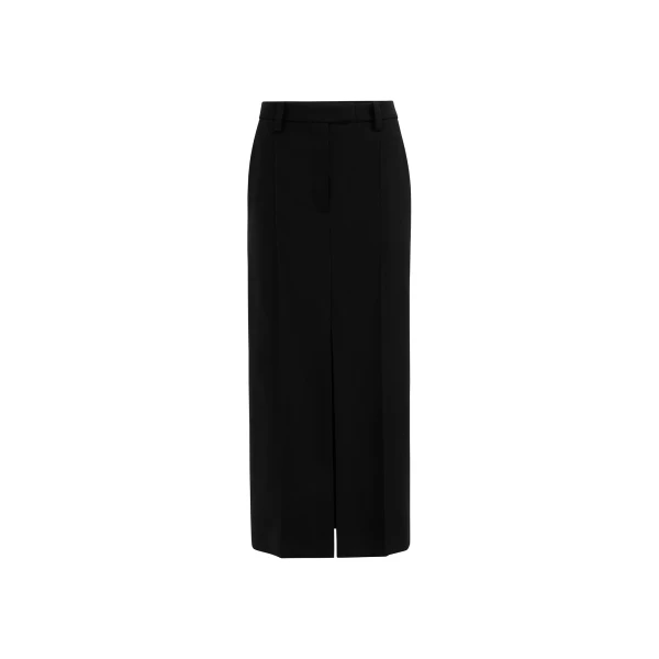 Sartorial Column skirt in Black