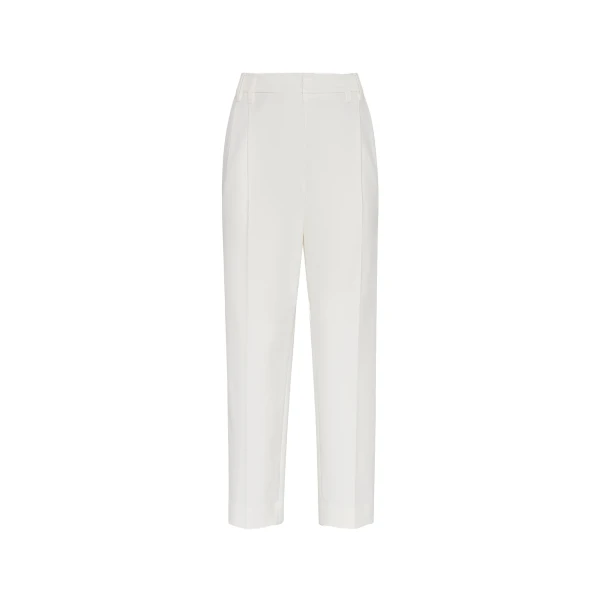Slouchy trousers in Off-White
