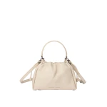 Brunello Cucinelli Small Soft Leather Mellow Bucket bag in Ivory