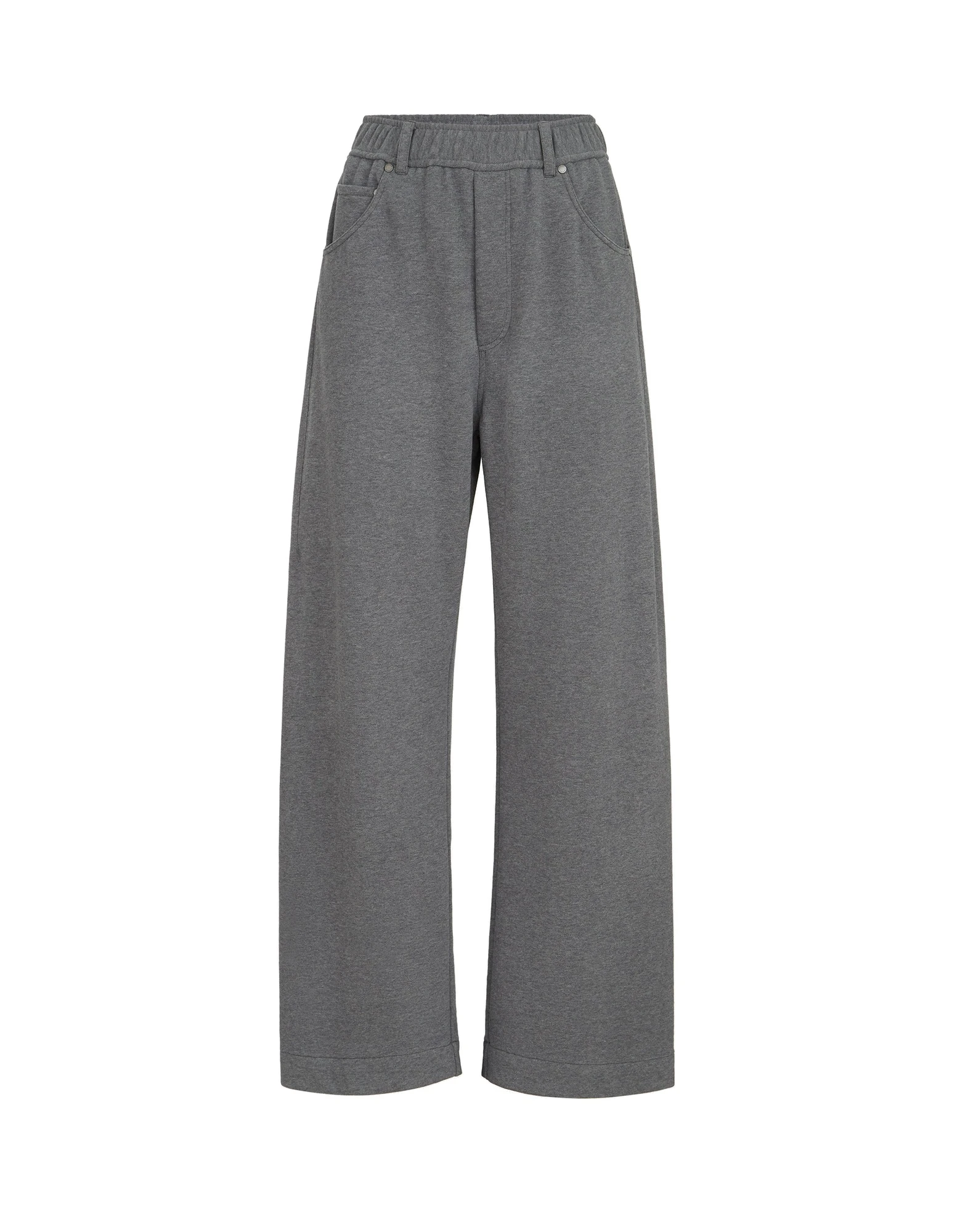 Brunello Cucinelli Smooth French terry trousers in Dark Grey | Buy Pants at Coveti Brunello Cucinelli Smooth French terry trousers in Dark Grey