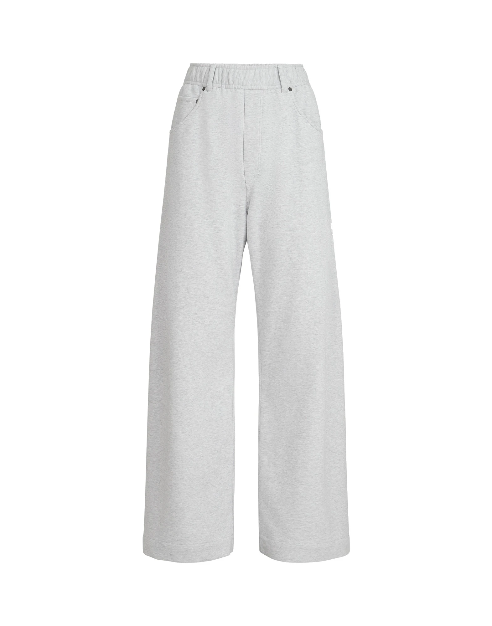 Brunello Cucinelli Smooth French terry trousers in Silver | Buy Pants at Coveti Brunello Cucinelli Smooth French terry trousers in Silver