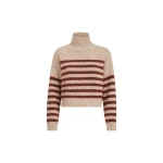 Brunello Cucinelli Soft virgin wool and cashmere sweater in Beige