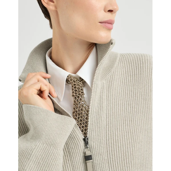 Beige Knitwear