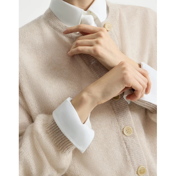 Beige Knitwear