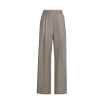 Brunello Cucinelli Sparkling pinstripe track trousers in Silver