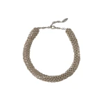 Brunello Cucinelli Sterling Silver choker in Silver | Necklace | Coveti