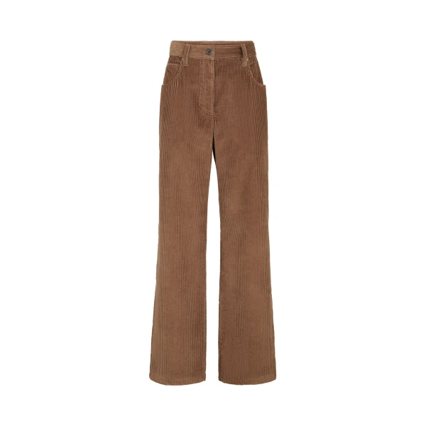Straight five-pocket trousers in Dattero